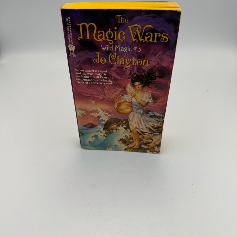 The Magic Wars Wild Magic 3 Jo Clayton DAW Fantasy Paperback 1993 First Printing